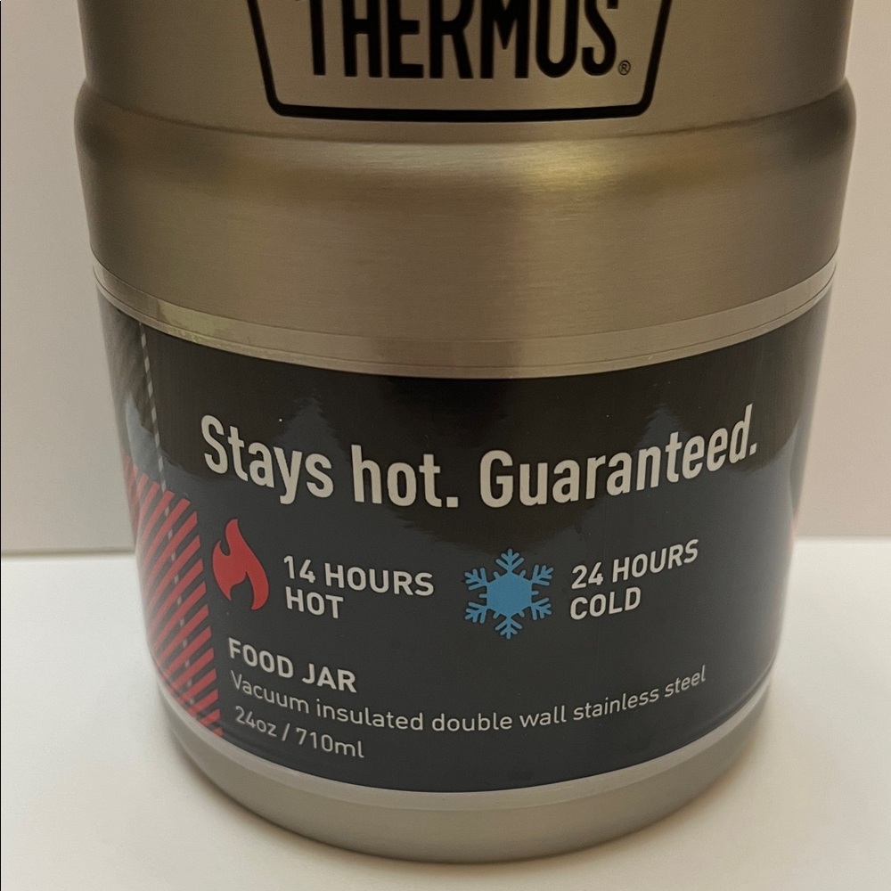 Thermos stainless steel vacuum insulated Food Jar -24 oz HOT COLD